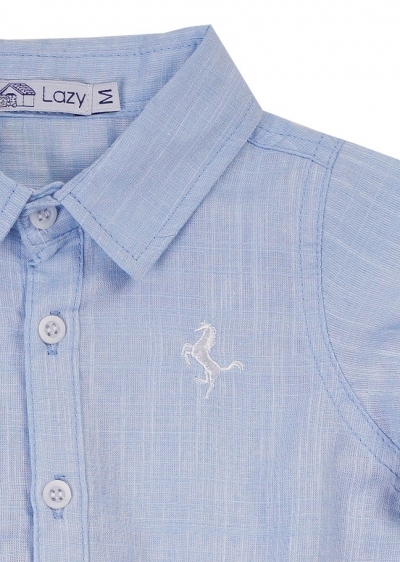 BODY CAMISA FLAME AZUL - 325