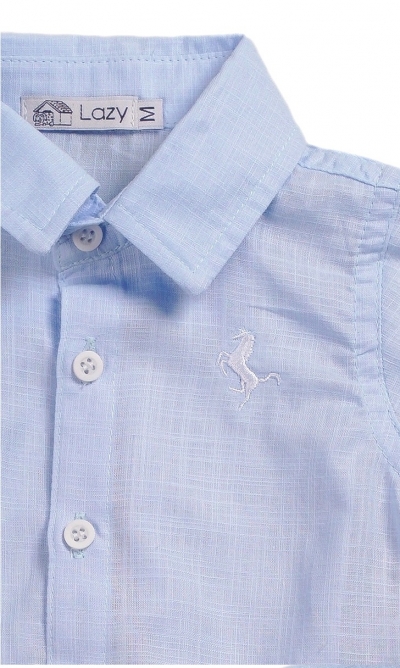 BODY CAMISA FLAME AZUL - 356