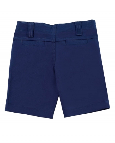 BERMUDA DE SARJA COM ELASTANO MARINHO - 702
