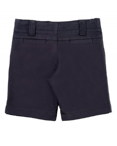 BERMUDA DE SARJA COM ELASTANO PRETO - 702