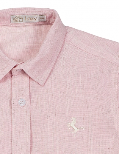 CAMISA LINHO ROSA - 255