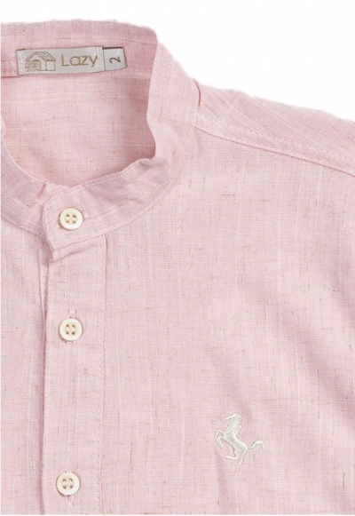 BATA DE LINHO ROSA - 505 