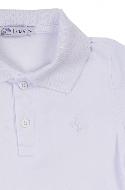 POLO MALHA BRANCA - 502