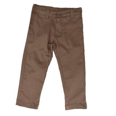 CALÇA SARJA MARROM - 789