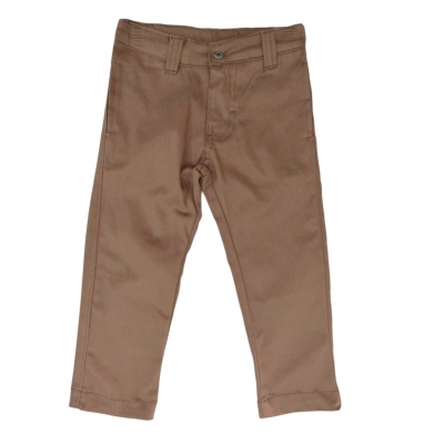CALÇA SARJA MARROM - 789