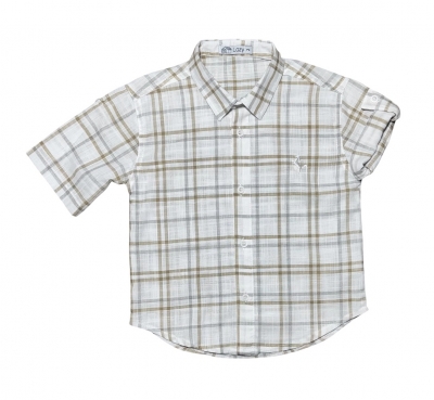 CONJUNTO CAMISA XADREZ - 1208