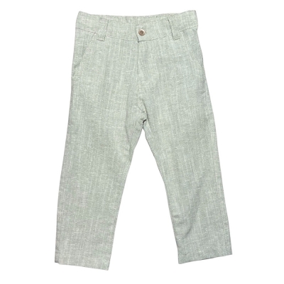 CALÇA DE LINHO VERDE - REF.728