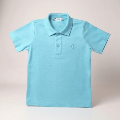 POLO MALHA TURQUESA - 502