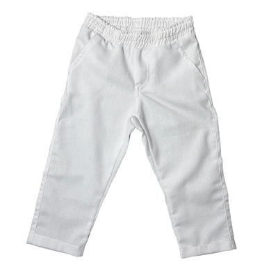 CALÇA DE LINHO BRANCA - 714