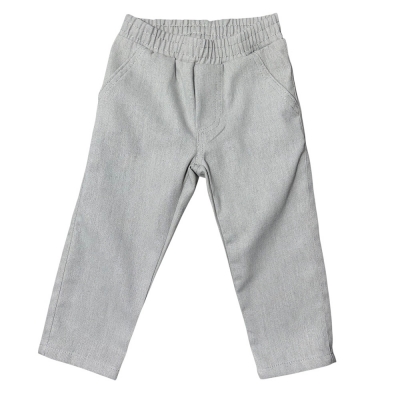 CALÇA DE LINHO CINZA - 714